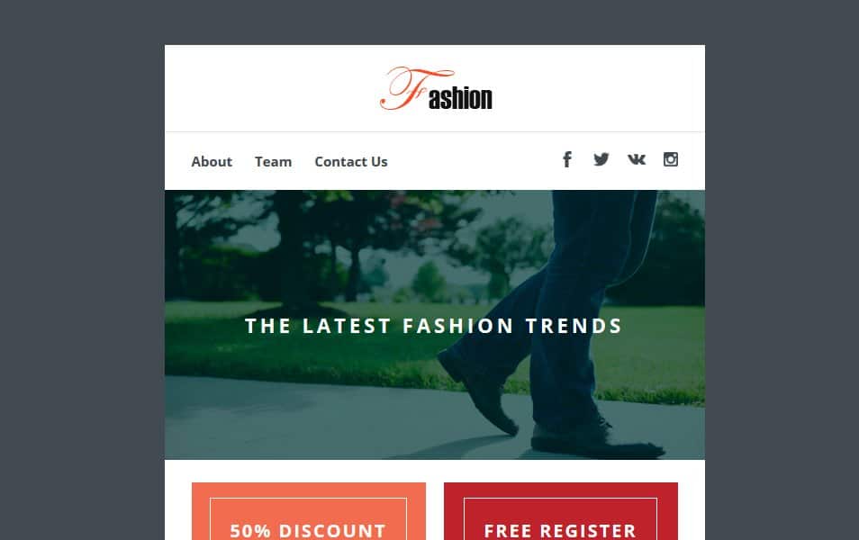 60+ Responsive HTML Email Newsletter Templates » CSS Author