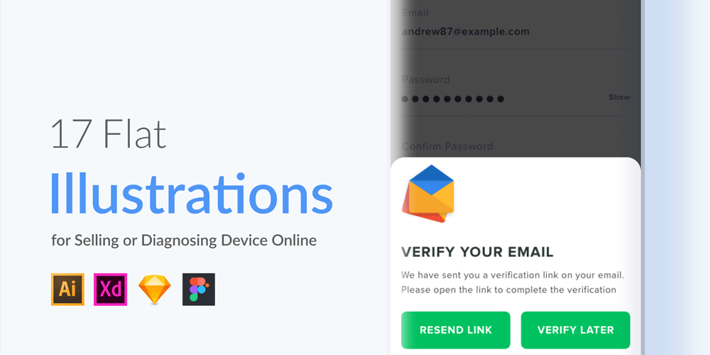 Flat Illustration Pack