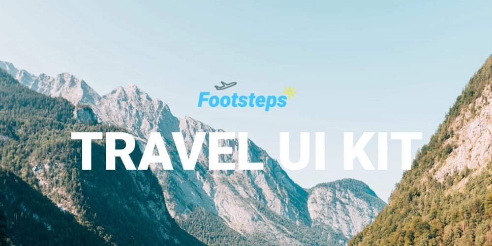Footsteps Travel UI Kit