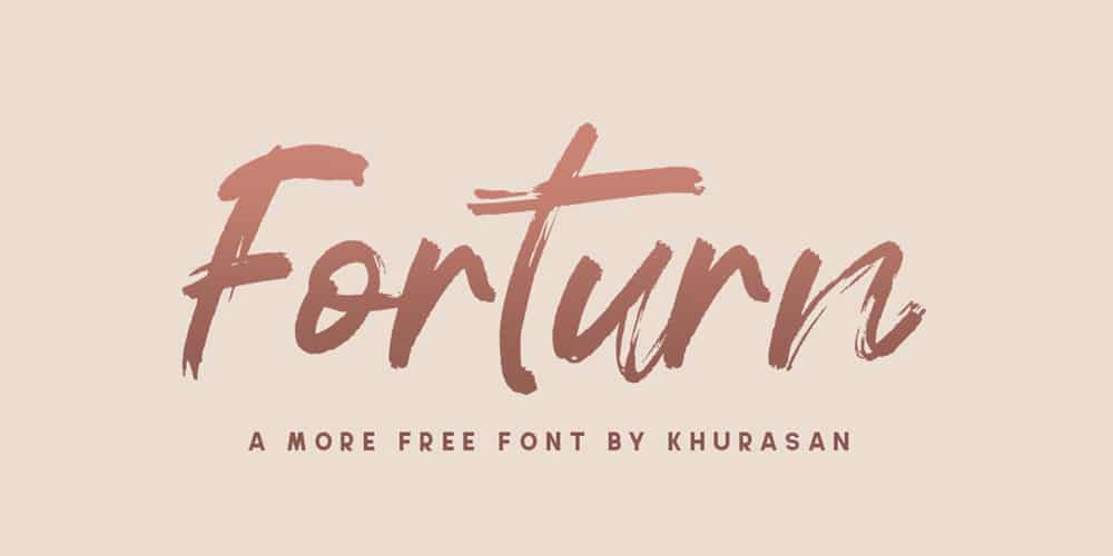 Forturn Font