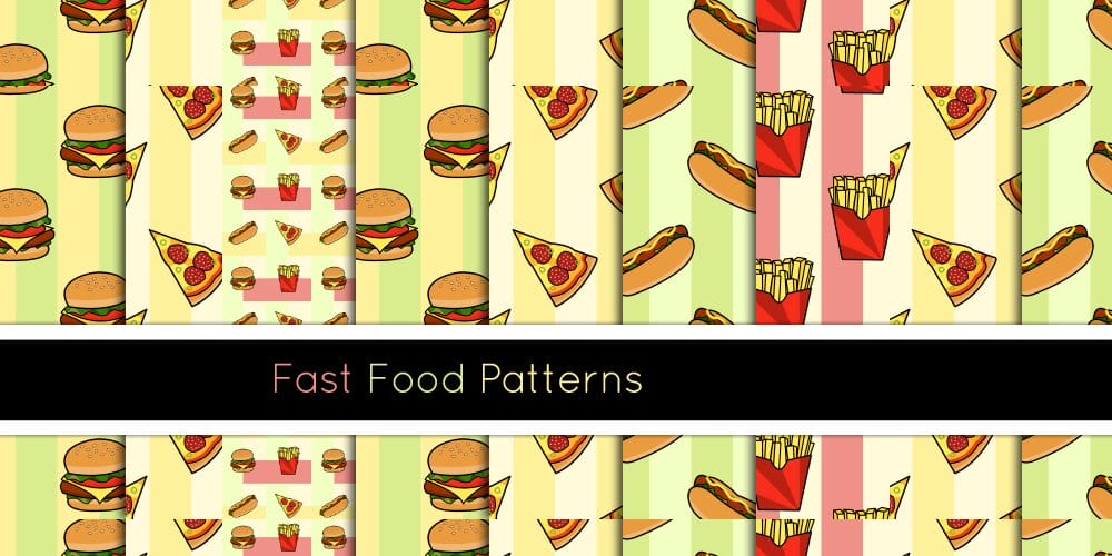 Free Fast Food Patterns