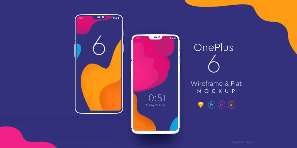 Free One Plus 6 Mockups