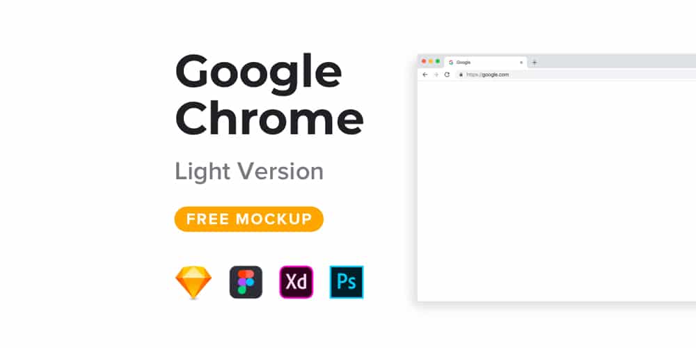 Google Chrome Mockup