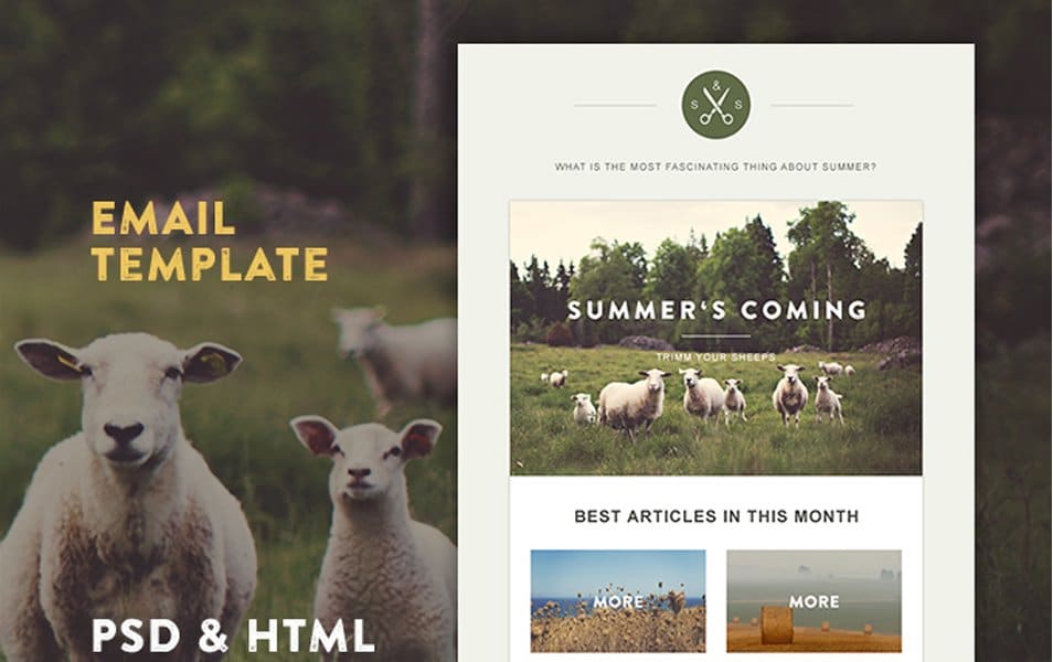 Green Village HTML Template