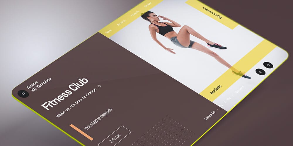 Gym UI Template