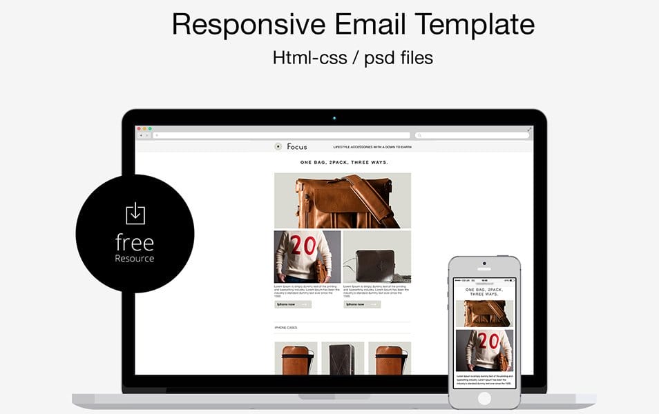 HTML Responsive Email Template