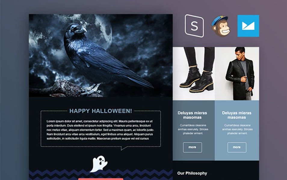 Halloween Email Template
