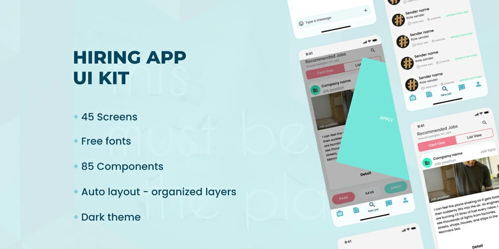 Hiring UI Kit