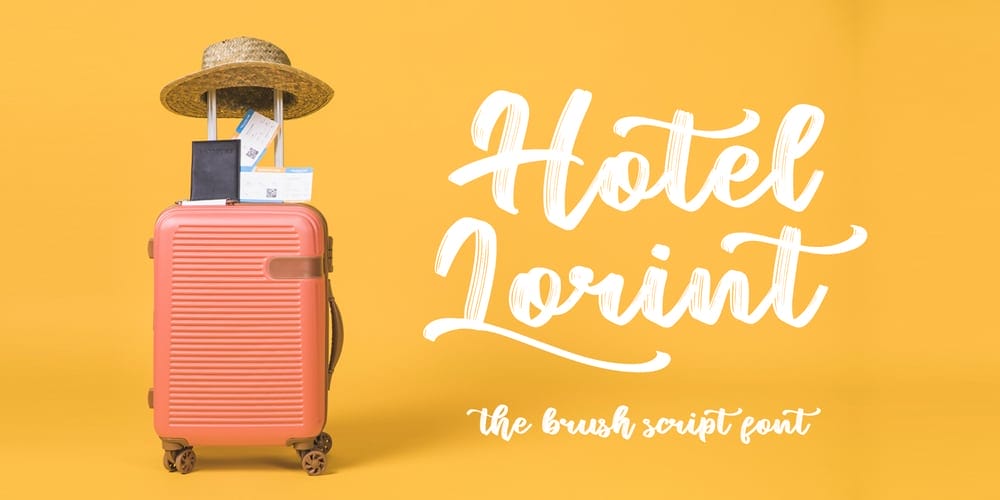 Hotel Lorint Brush Script