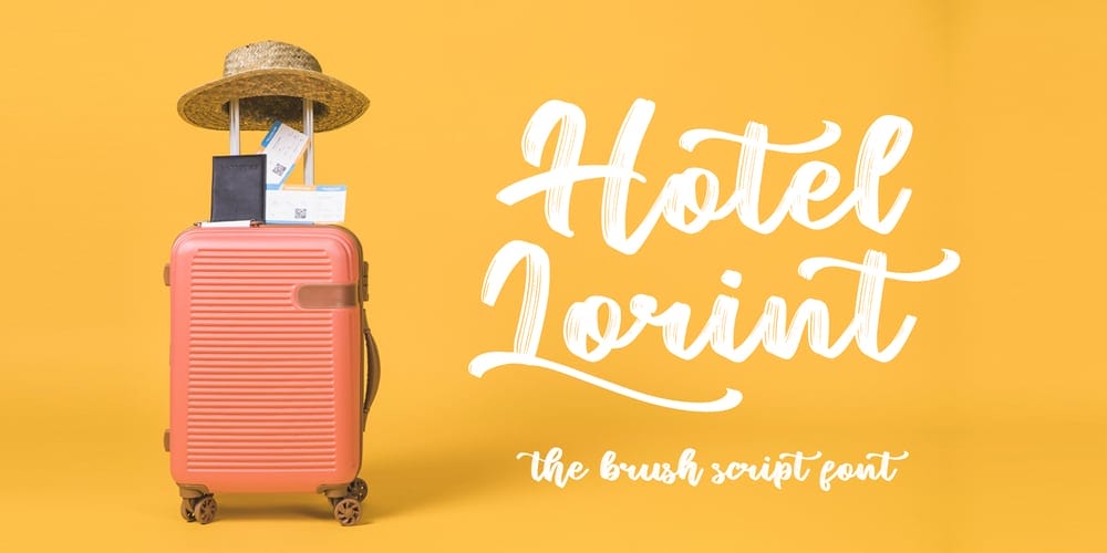 Hotel Lorint Brush Script