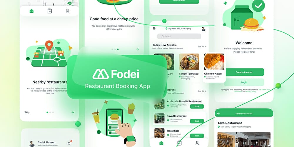 Hotel booking and Restaurant Booking App
