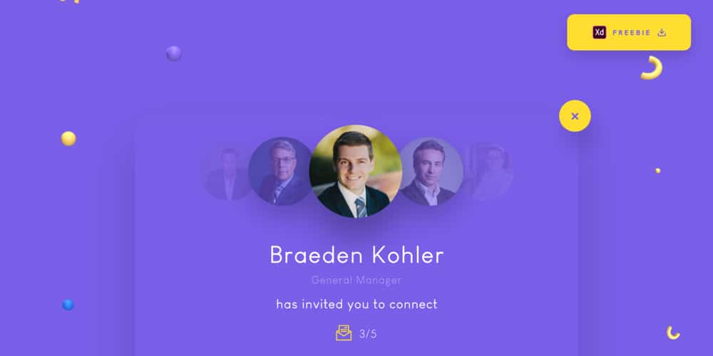 Invitation Widget UI