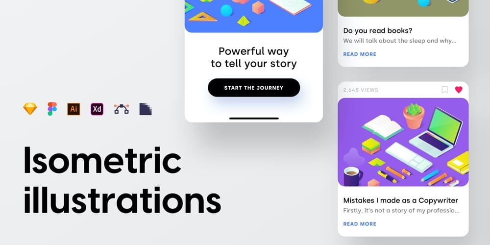 Isometric-Illustrations