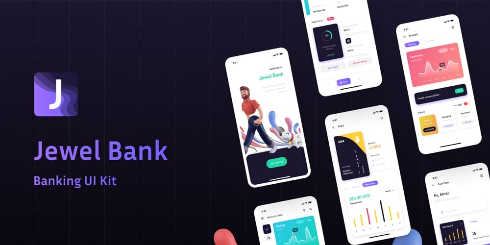 Jewel Bank UI Kit