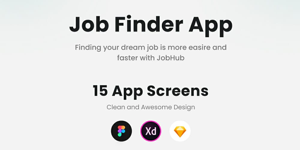 JobGo Job Finder App UI Kit