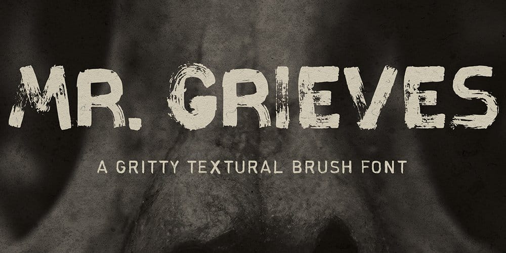 MR Grieves Typeface