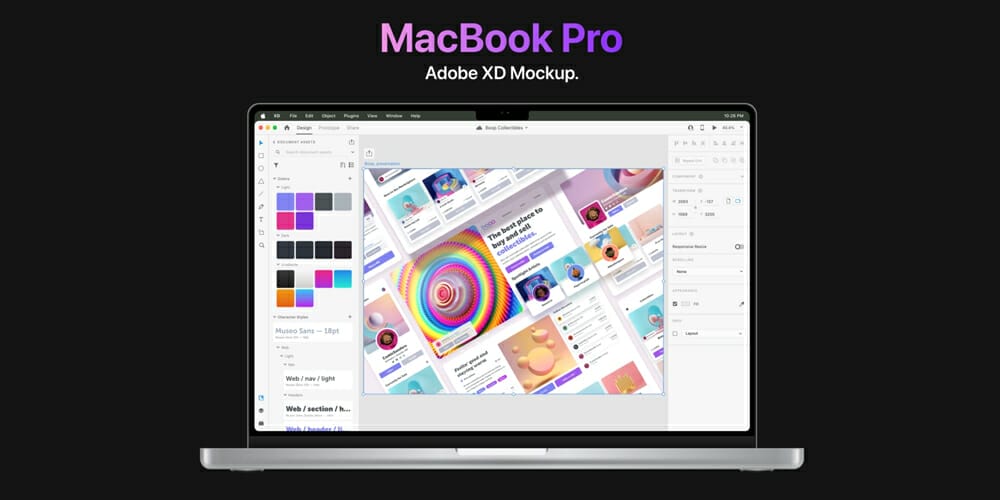MacBook Pro M1 Pro Mockup