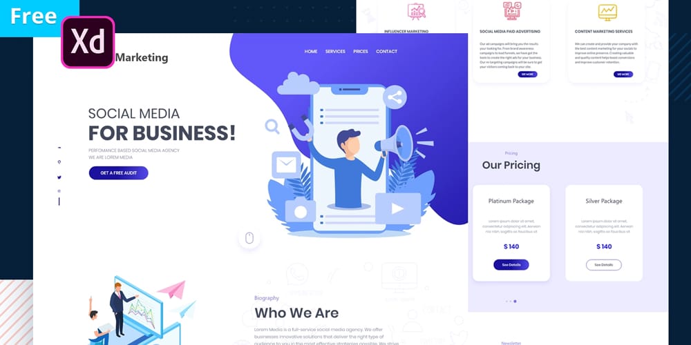 Marketing Website Template