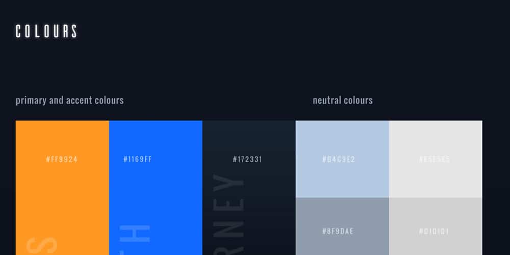 Mars Mission Styleguide Template