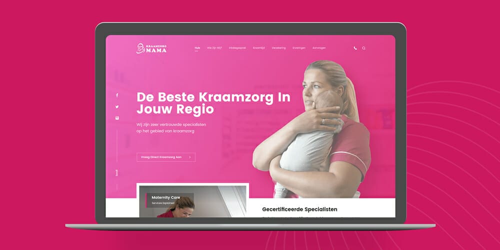 Maternity Care Web Design