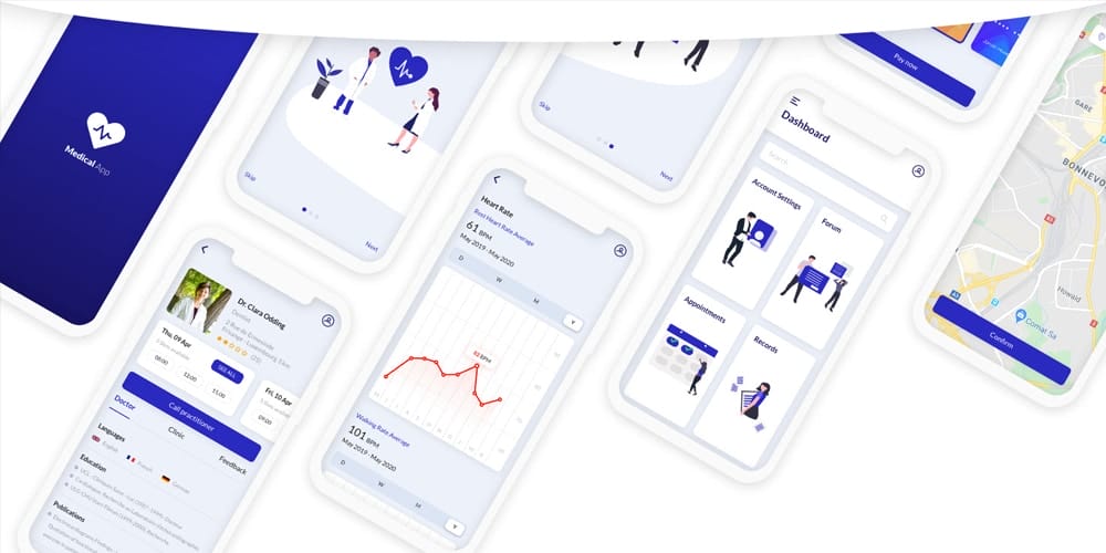 Medica - Medical App Template