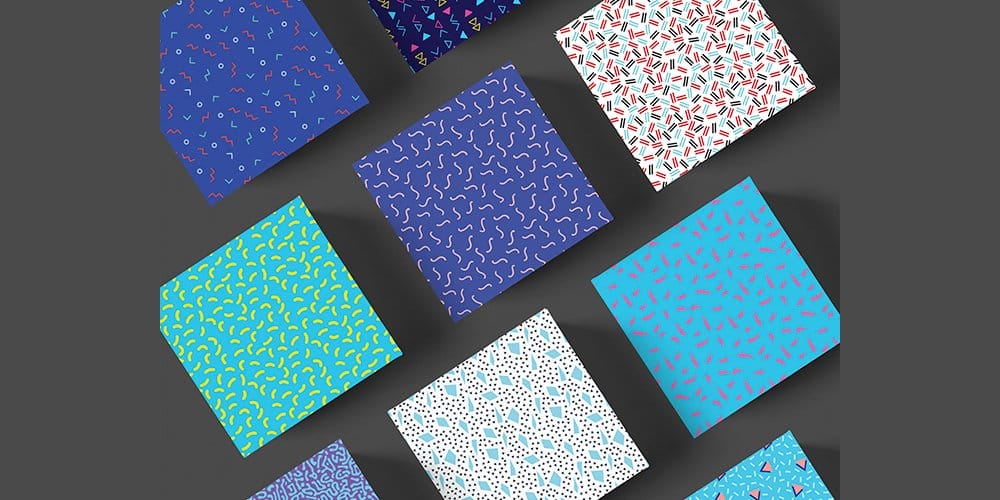 Memphis Style Patterns