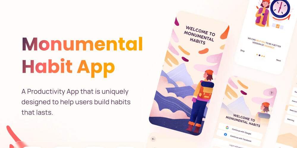 Monumental Habit App