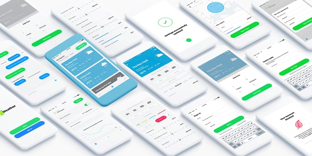 MyWeather App UI Kit