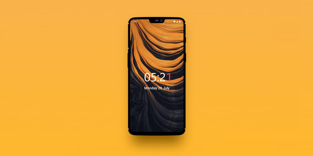 OnePlus 6 Adobe XD Mock-Up