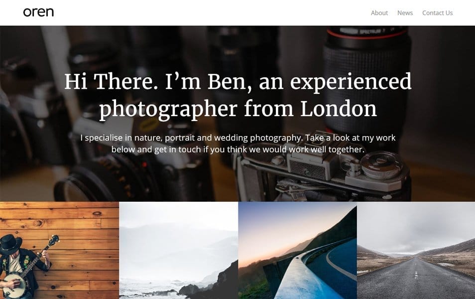 25+ Best Free Masonry Grid Style WordPress Themes 2022 29 Oren