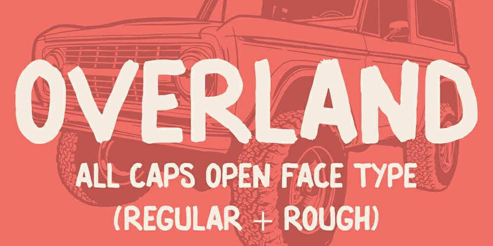 Overland Typeface