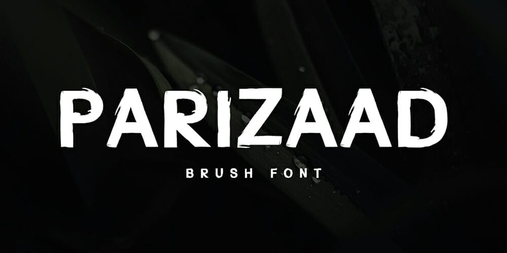 Parizaad Brush Font