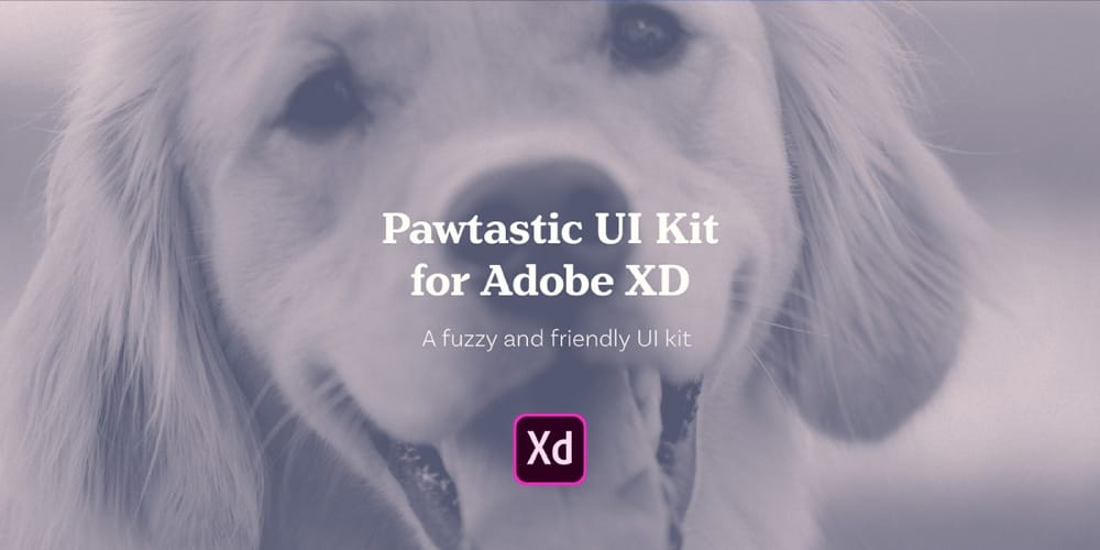 Pawtastic UI Kit for Adobe XD