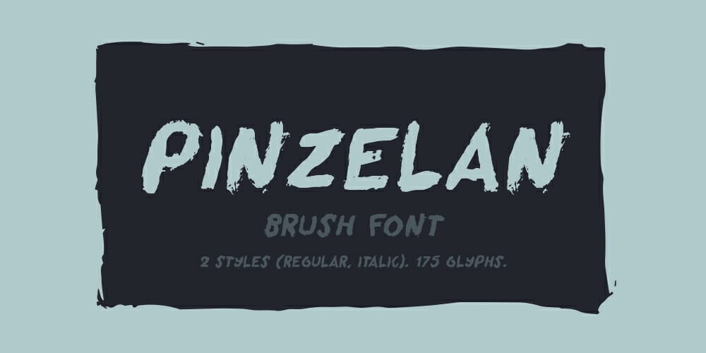 Pinzelan Font