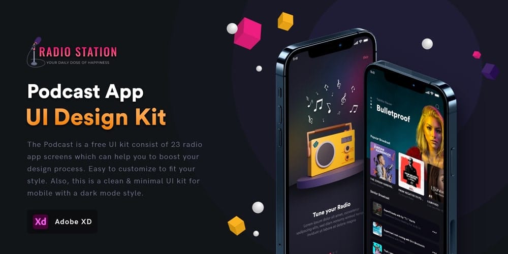 Podcast App UI Kit