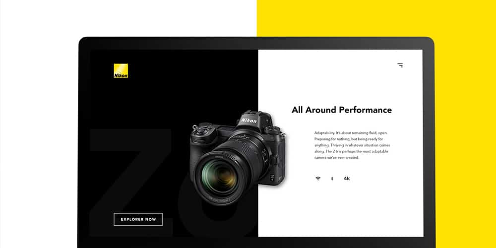 Product Showcase Multi Pages with Interactions