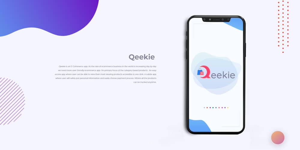 Qeekie ecommerce app ui kit