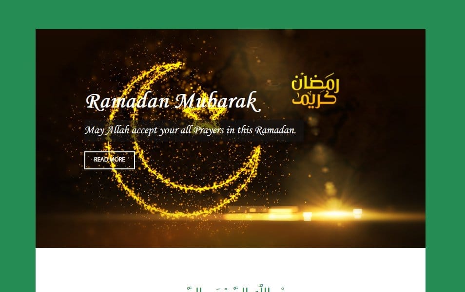 Ramadan News Letter Template