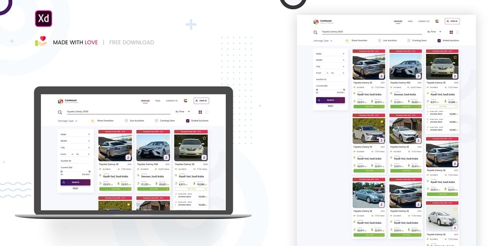 Responsive Car Auction Web Template