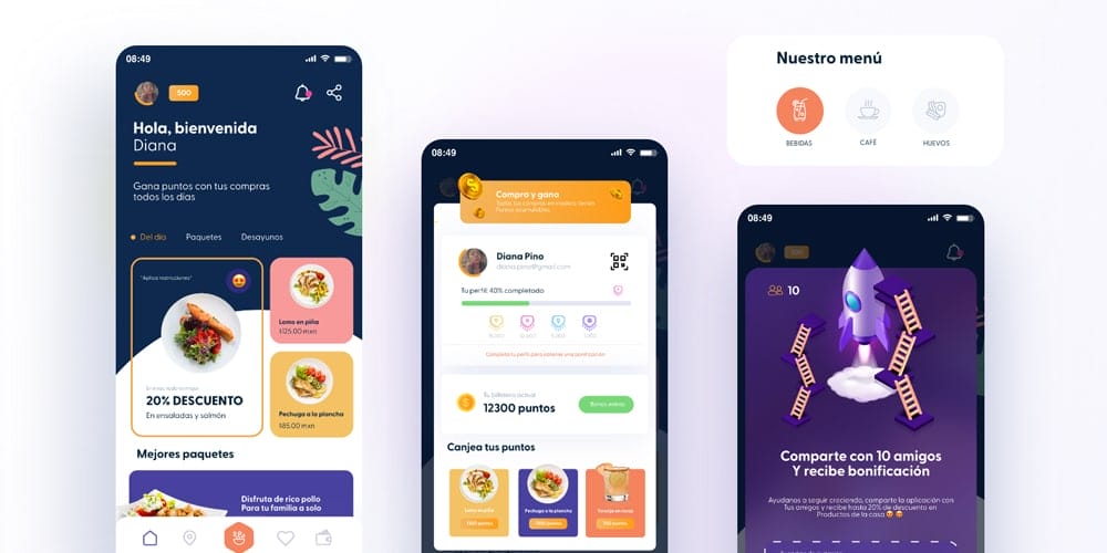 Restaurant Reward XD App