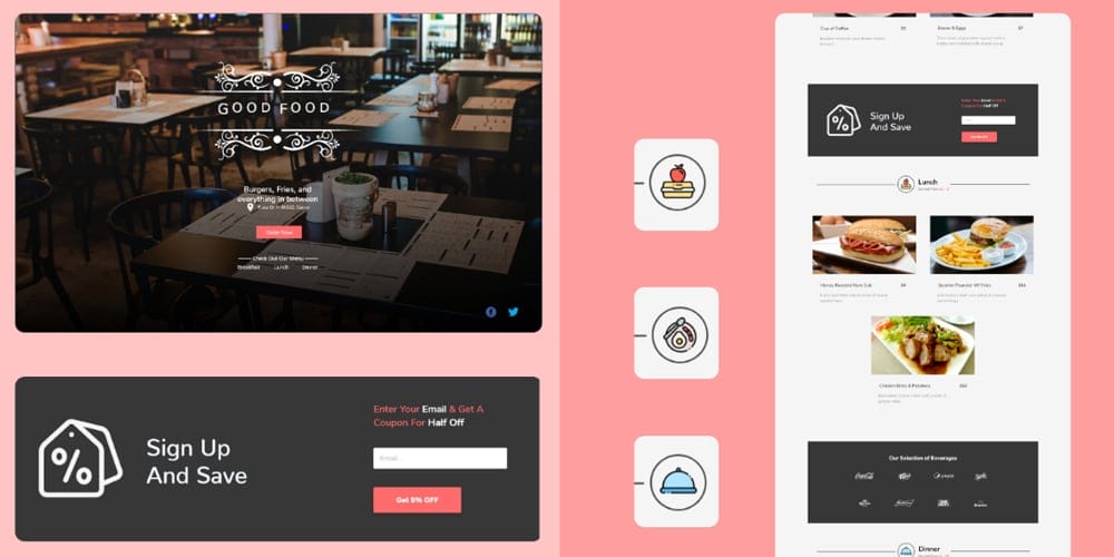 Restaurant Website Template