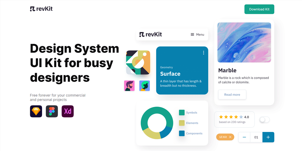 Revkit Design System UI Kit