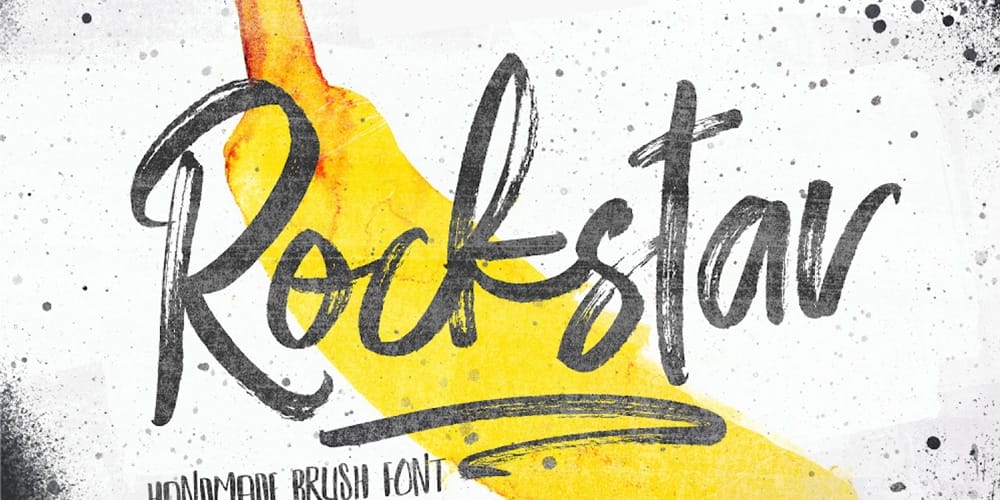 Rockstar Brush Font