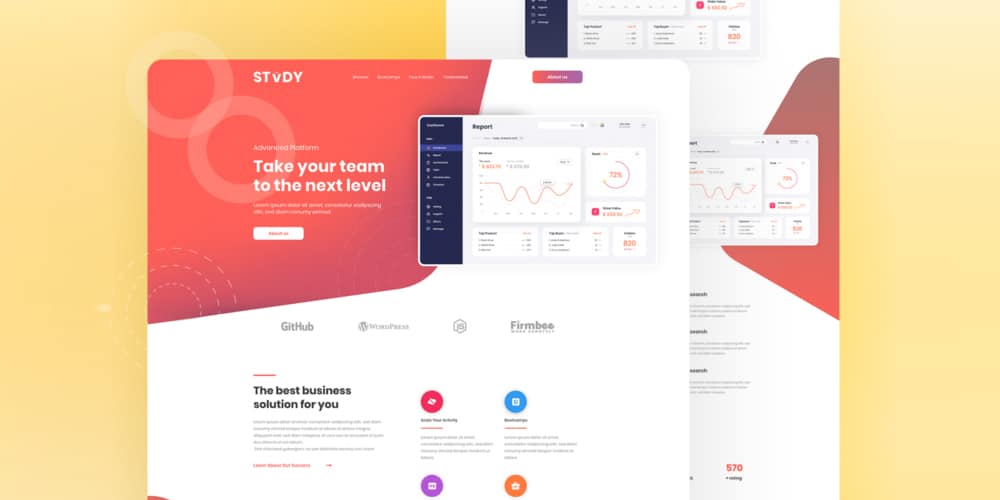 SaaS Landing Page Template