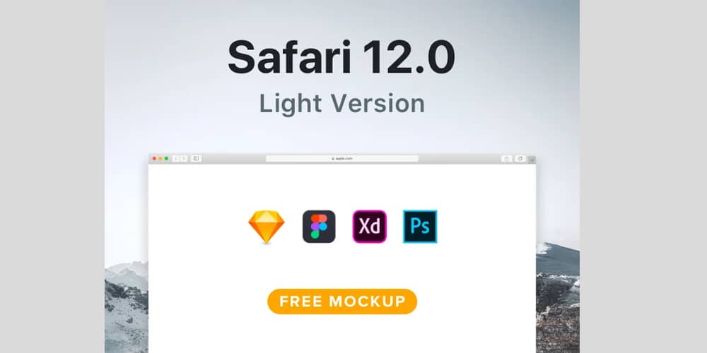Safari Browser Mockup