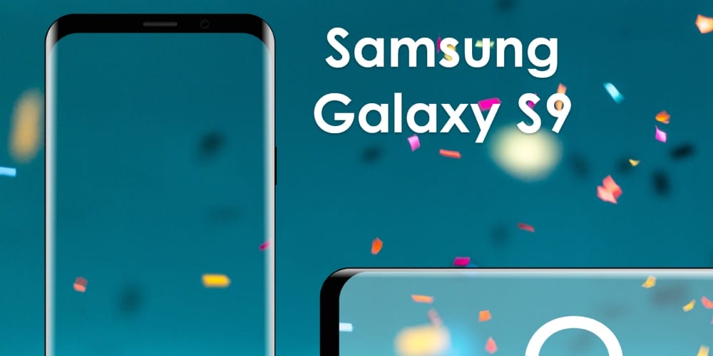 Samsung Galaxy S9 Mockup
