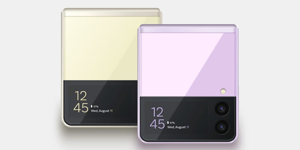 Samsung Galaxy Z Flip 3 Mockup