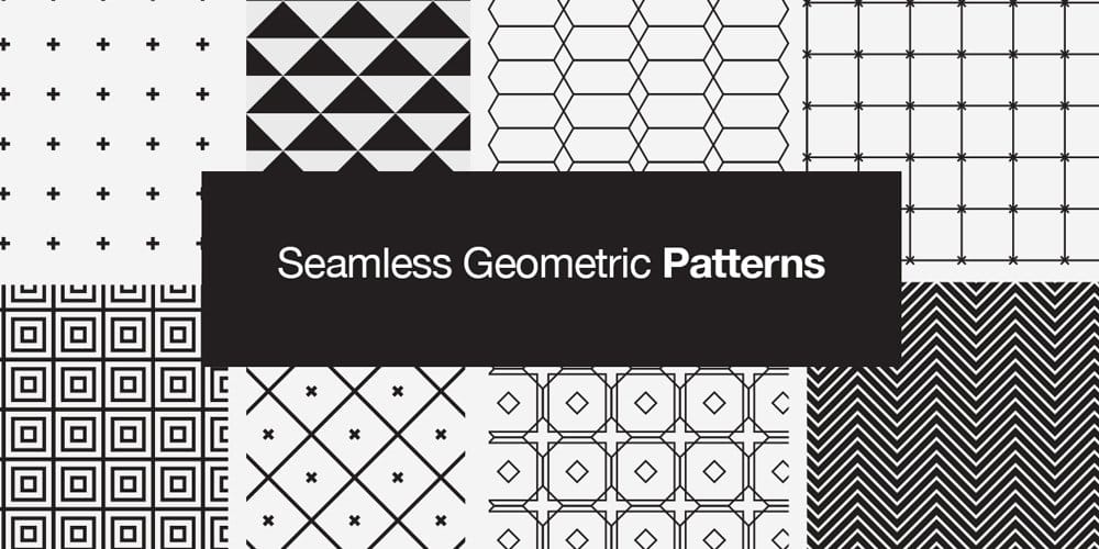  Seamless Geometric Vector Patterns