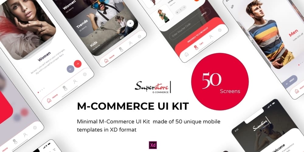 Superstore E commerce App UI Kit