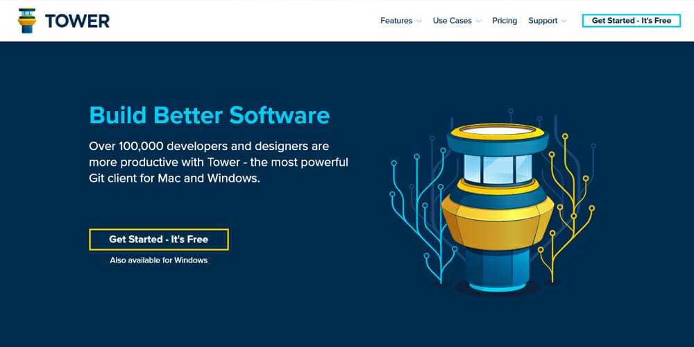 Version control Softwares for Designers 18 Tower